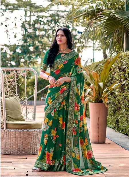 Stavan Fuldani Weightless Printed Sarees Catalog
 Catalog